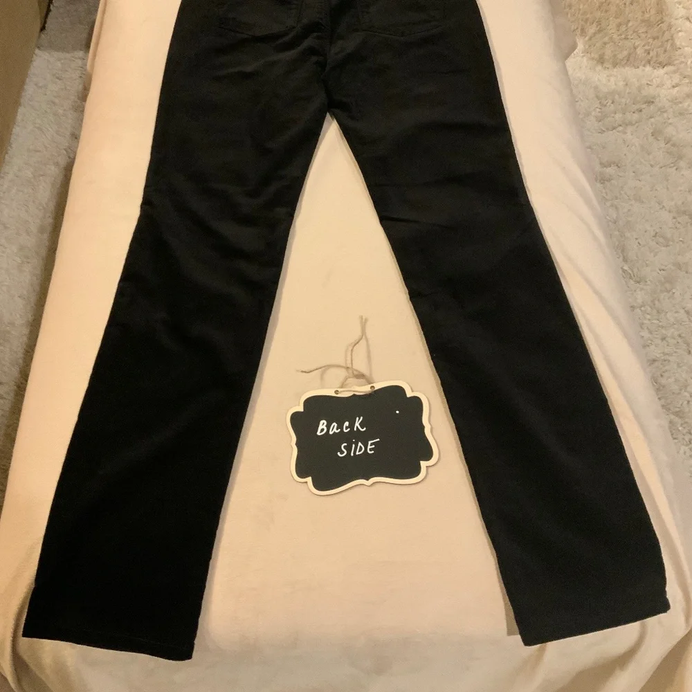 Talbots Black 6 Velvet Straight Leg Heritage Fit Holiday Date Cocktail Alpine